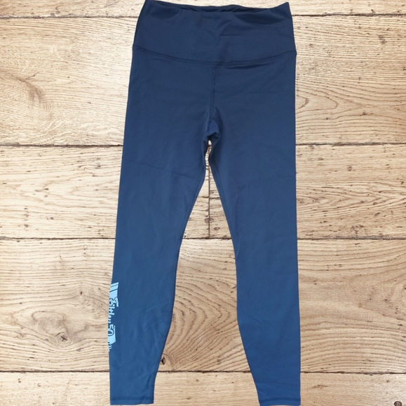 American Apparel Filthy 50 Women's Gray High Waist 7/8 length Active Leggings - Picture 5 of 15